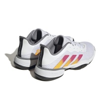adidas Tennisschuhe Barricade Allcourt 2023 weiss/gelb/pink Kinder